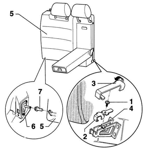 Снятие и установка переднего сиденья | Кузов | Руководство Audi