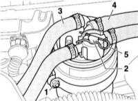  Замена топливного фильтра Audi A4