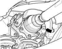  Проверка уровня масла автоматической трансмиссии Audi A4
