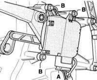  Снятие и установка электродвигателя привода вентиляционной заслонки Audi A4