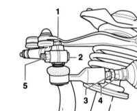  Снятие и установка наконечника рулевой тяги Audi A4