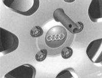  Проверка состояния шин и давления в них. Обозначение шин и дисков колёс. Ротация и замена колёс Audi A4