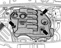  Снятие и установка зубчатого ремня, двигатели 1.9 л (AVB, AWX, AVF) Audi A4