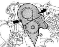  Снятие и установка зубчатого ремня, двигатели 1.9 л (AVB, AWX, AVF) Audi A4