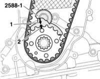  Снятие и установка зубчатого ремня, двигатели 1.9 л (AVB, AWX, AVF) Audi A4